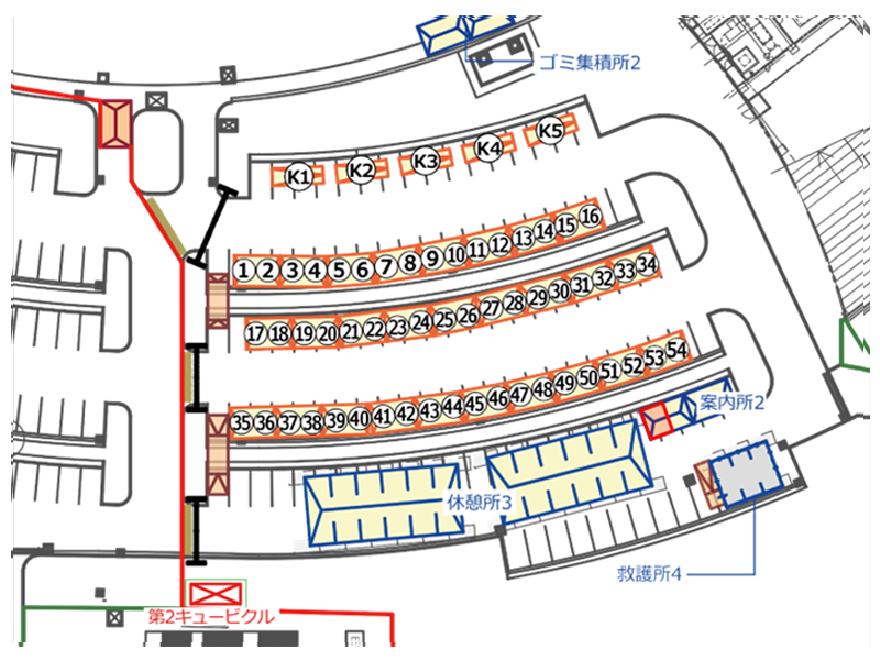 おもてなしエリアマップ