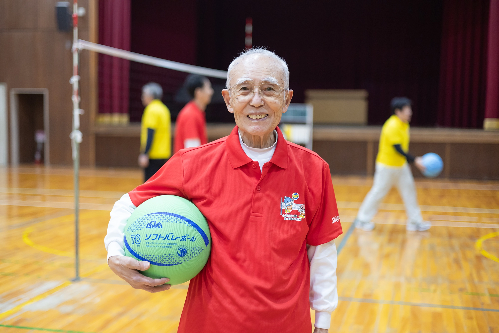 82歳で現役選手として活躍される　玉木謙壽さん
