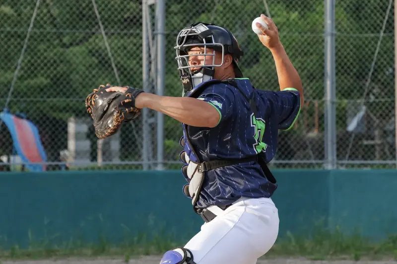 軟式野球の写真