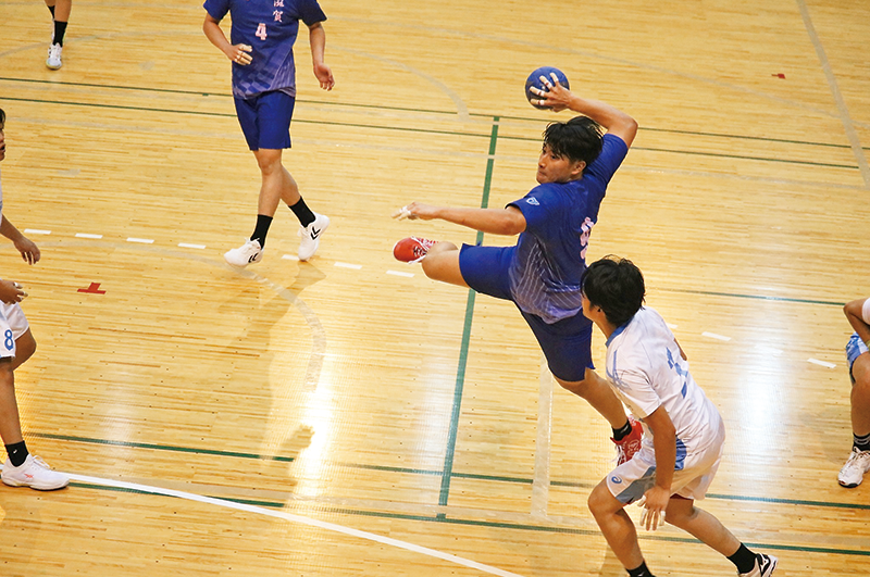 ハンドボールの様子