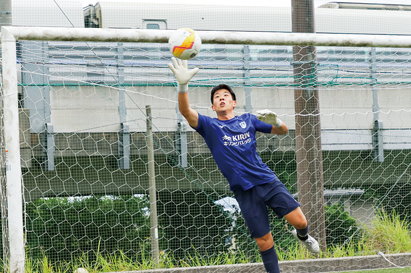 サッカーの写真