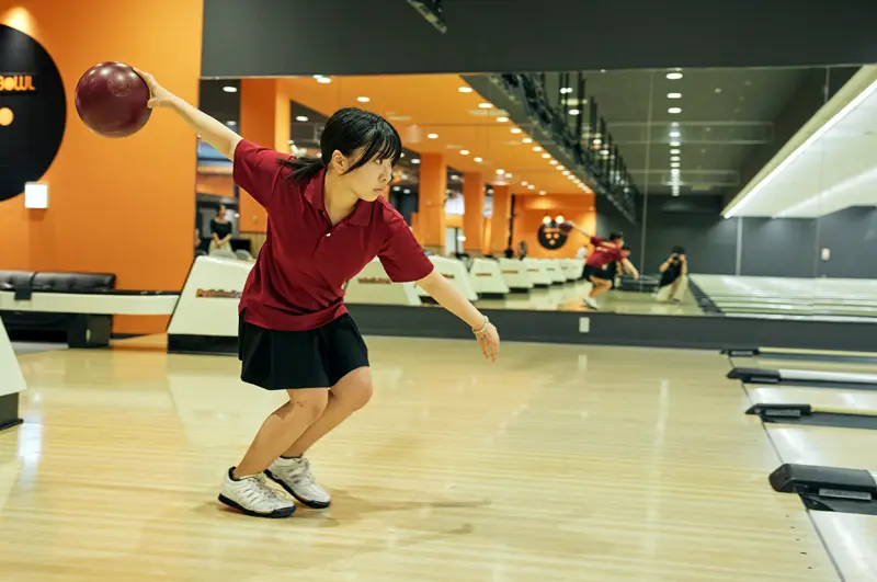 ボウリングの写真