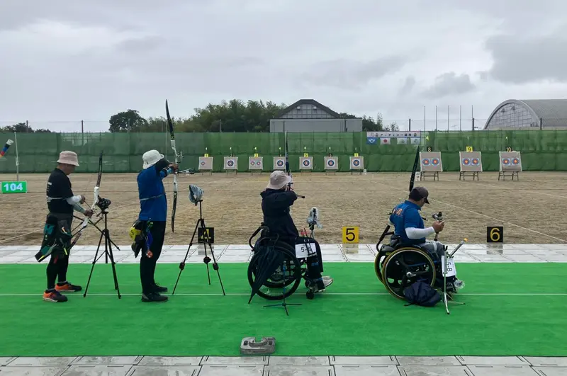 アーチェリー(身)の様子