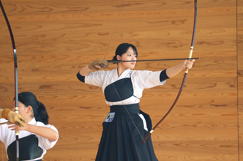 弓道（近的・遠的）の様子