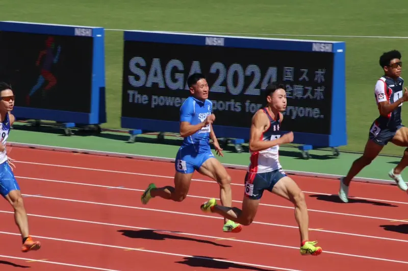 陸上競技の様子