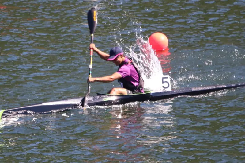 カヌー（スプリント）の様子