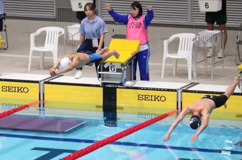 水泳（身・知）の様子