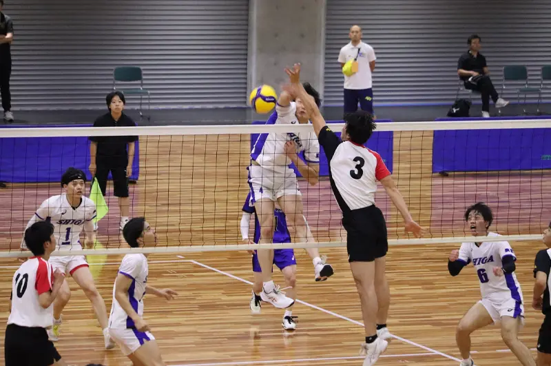 バレーボール（6人制）の様子